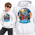 BLUZA Z KAPTUREM  ŚWIĄTECZNA CoolSanta3